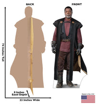 Load image into Gallery viewer, Life - size Cardboard Cutout of Magistrate Greef Karga - AT TEN Distribution
