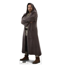 Load image into Gallery viewer, Life - size Cardboard Cutout of Obi - Wan Kenobi with Hood - AT TEN Distribution
