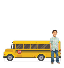 Load image into Gallery viewer, Life - size Cardboard Cutout of School Bus - AT TEN Distribution
