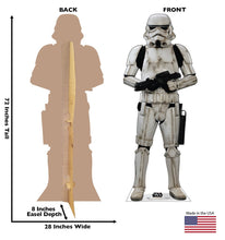 Load image into Gallery viewer, Life - size Cardboard Cutout of Stormtrooper - AT TEN Distribution
