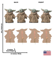 Load image into Gallery viewer, Life - size Cardboard Cutout of THE CHILD The Mandloarian - AT TEN Distribution
