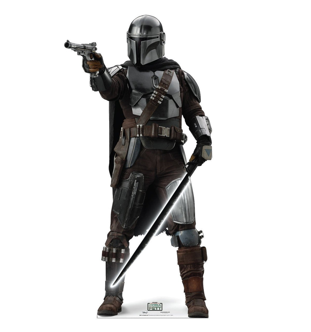 Life - size cardboard cutout of The Mandalorian - AT TEN Distribution