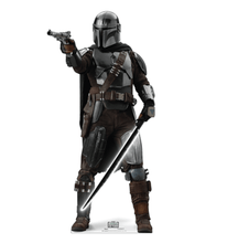 Load image into Gallery viewer, Life - size cardboard cutout of The Mandalorian - AT TEN Distribution
