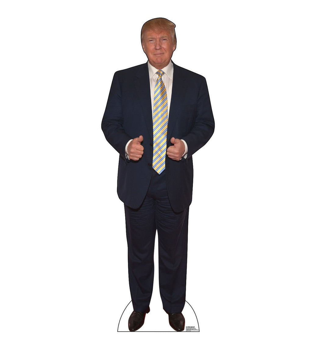 Life - size Cardboard Standee of President Donald Trump - AT TEN Distribution