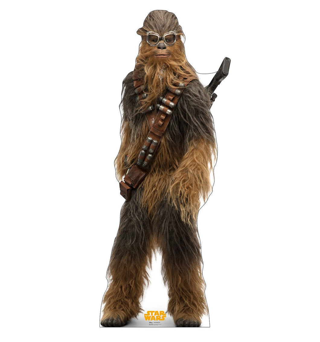 Life - Size Chewbacca Star Wars Solo Cardboard Cutout - AT TEN Distribution