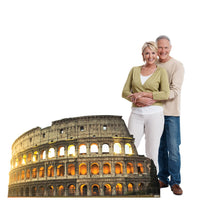 Load image into Gallery viewer, Life - size Colosseum in Italy Cardboard Cutout - AT TEN Distribution
