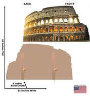 Life - size Colosseum in Italy Cardboard Cutout - AT TEN Distribution
