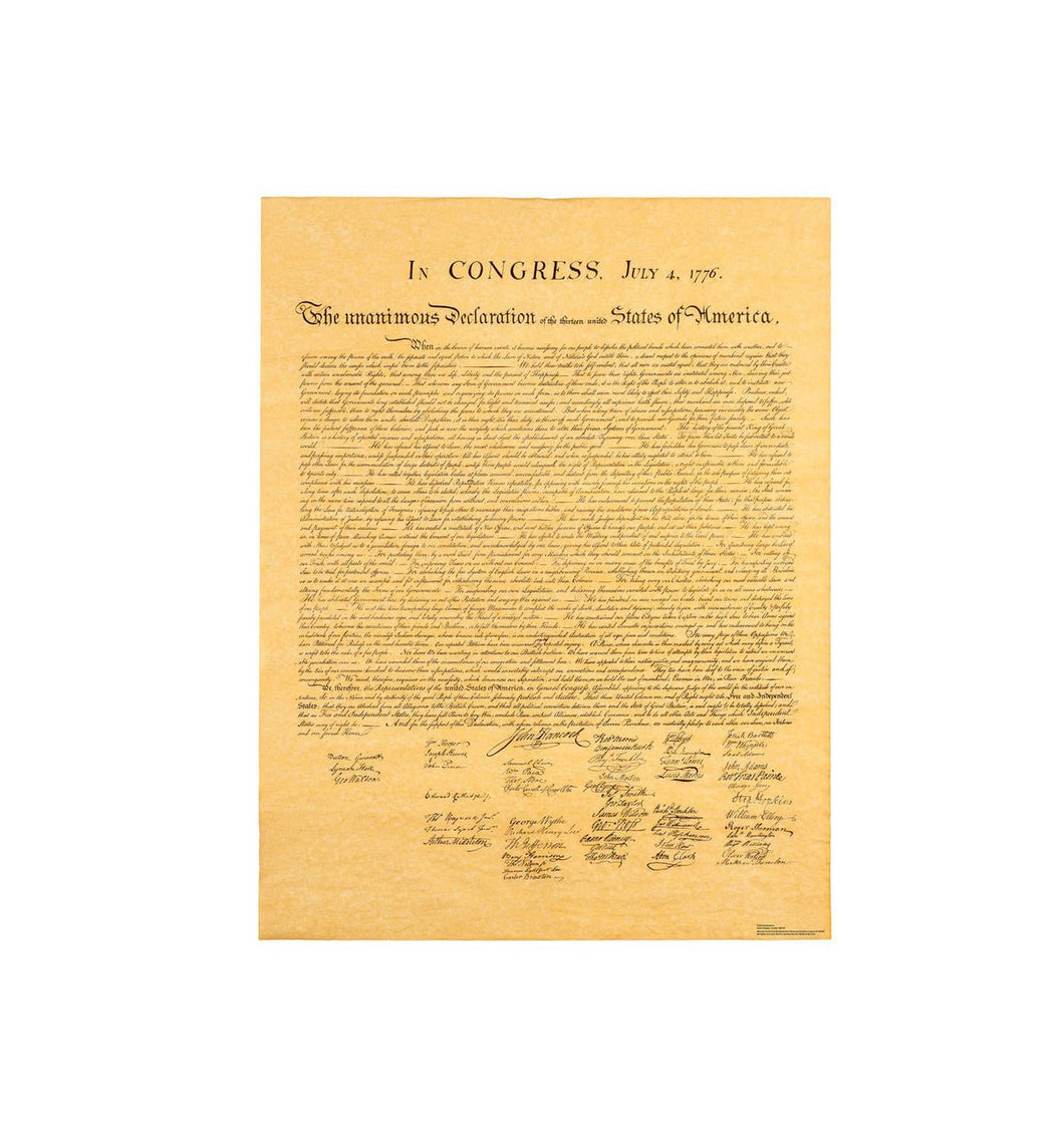 Life - size Declaration of Independence Cardboard Standup - AT TEN Distribution