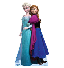 Load image into Gallery viewer, Life - size Elsa and Anna Disney&#39;s Frozen Cardboard Cutout - AT TEN Distribution
