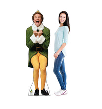 Load image into Gallery viewer, Life - size Excited Buddy Elf Cardboard Cutout Will Ferrell - AT TEN Distribution
