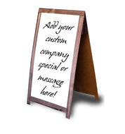 Life - size Generic Sandwich Board Cardboard Cutout - AT TEN Distribution