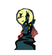 Life - size Halloween Haunted House Cardboard Cutout - AT TEN Distribution