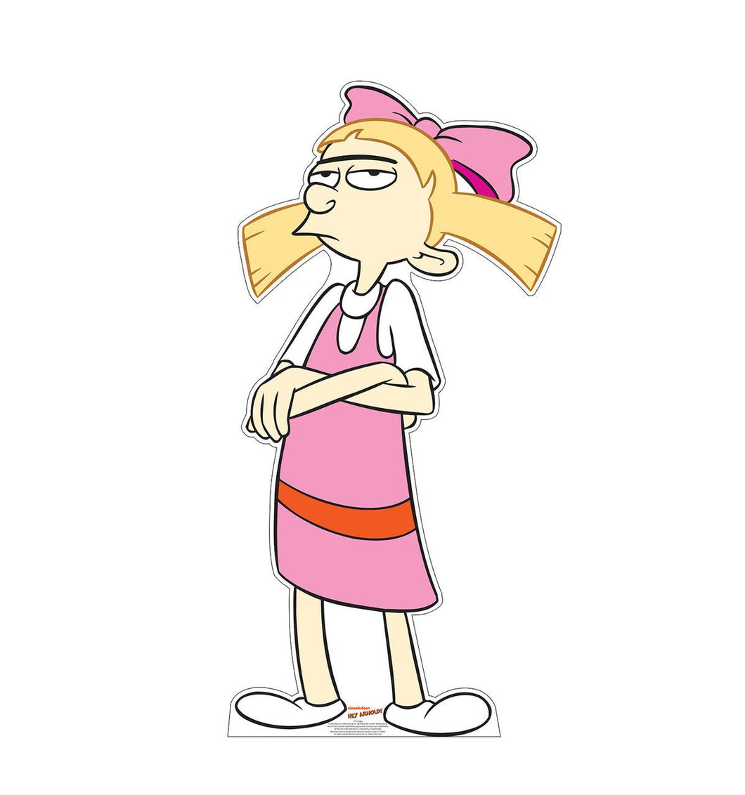 Life - Size Helga Pataki Cardboard Cutout (60in) | Official Hey Arnold! Nickelodeon Prop - AT TEN Distribution