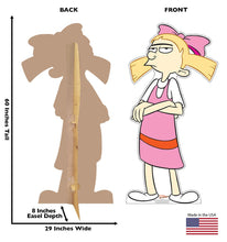 Load image into Gallery viewer, Life - Size Helga Pataki Cardboard Cutout (60in) | Official Hey Arnold! Nickelodeon Prop - AT TEN Distribution
