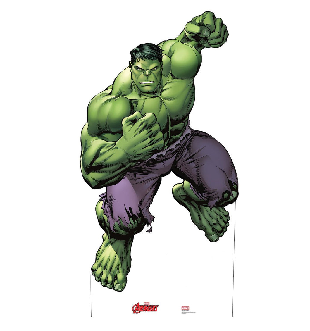 Life - size Hulk Avenger Cardboard Cutout - AT TEN Distribution