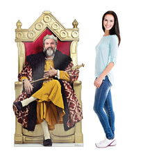Load image into Gallery viewer, Life - Size King Throne Cardboard Stand - in - AT TEN Distribution
