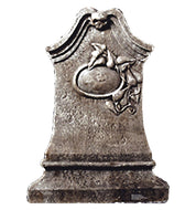 Life - size Lil' Fred Tombstone Cardboard Cutout - AT TEN Distribution