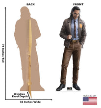 Load image into Gallery viewer, Life - Size Loki Cardboard Cutout - AT TEN Distribution
