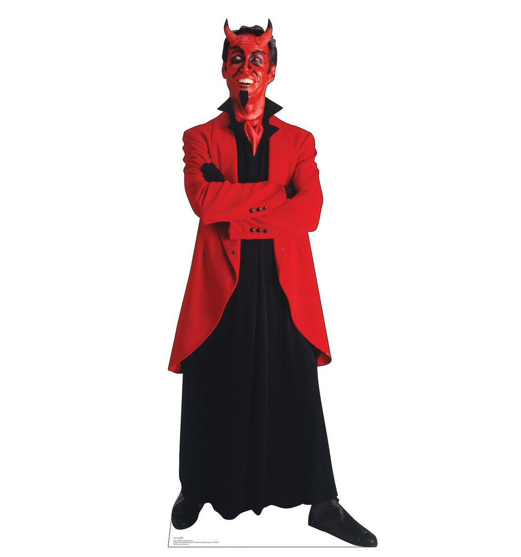 Life - Size Lucifer Halloween Cardboard Cutout - AT TEN Distribution
