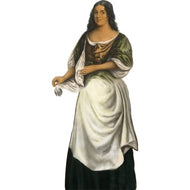 Life - Size Native American Pocahontas Painting Cardboard Cutout (72in) | Historical Art Standee - AT TEN Distribution