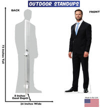 Load image into Gallery viewer, Life - size Outdoor Coroplast Cutout of JD Vance - AT TEN Distribution
