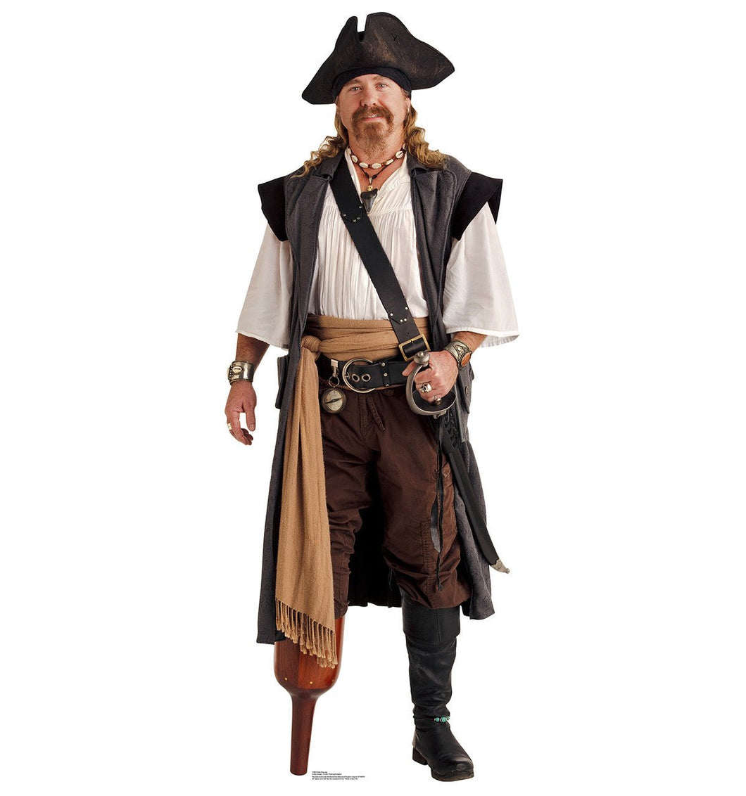 Life - size Pirate Peg Leg Cardboard Cutout - AT TEN Distribution