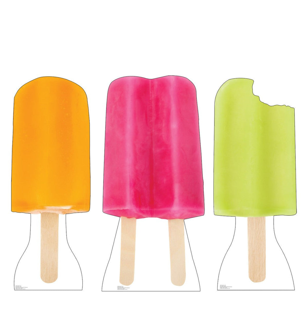 Life - size Popsicles set of 3 Cardboard Cutout - AT TEN Distribution