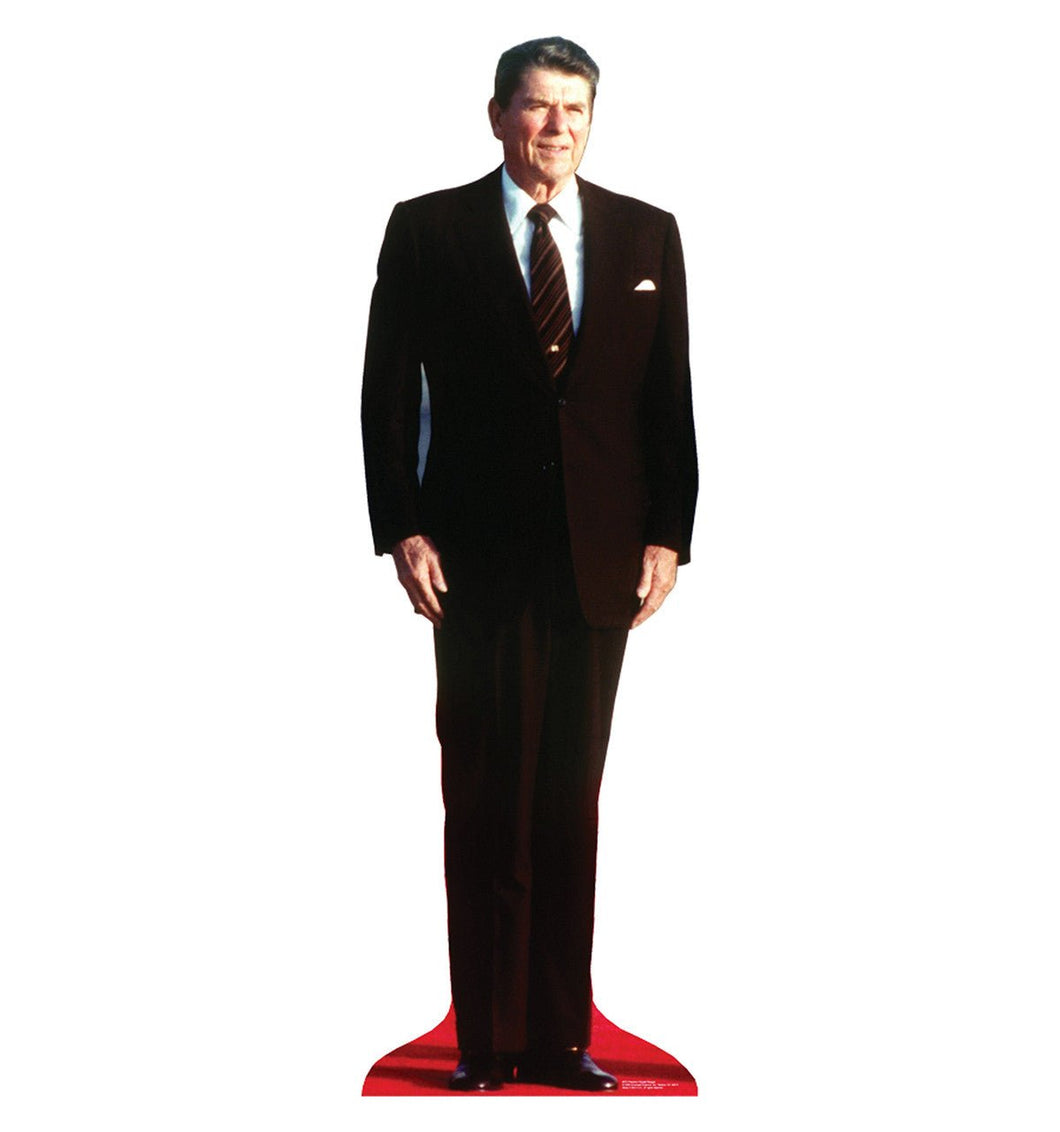 Life - Size President Ronald Reagan Speech Cardboard Cutout - AT TEN Distribution