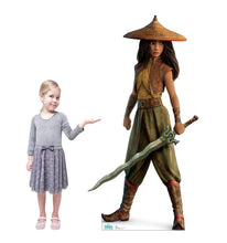 Load image into Gallery viewer, Life - Size Raya Last Dragon Cardboard Cutout - AT TEN Distribution
