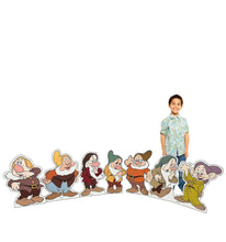 Load image into Gallery viewer, Life - size Seven Dwarfs Group Cardboard Cutouts - AT TEN Distribution
