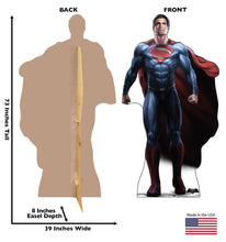 Load image into Gallery viewer, Life - size Superman Batman V. Superman Cardboard Cutout - AT TEN Distribution
