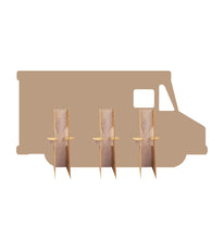 Load image into Gallery viewer, Life - size Taco Truck Stand in Cardboard Cutout - AT TEN Distribution
