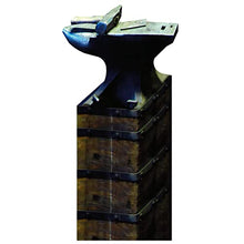 Load image into Gallery viewer, Life - Size Viking Blacksmith Cardboard Cutout | Hammer &amp; Anvil Forge Prop Standup - AT TEN Distribution
