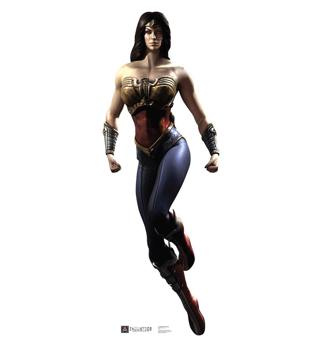 Life - size Wonder Woman Injustice Gods Cardboard Cutout - AT TEN Distribution