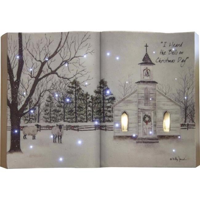 Lighted Book - I Heard The Bells/Billy Jacobs (14 X 9) - AT TEN Distribution