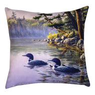 Loon Family Climaweave Pillow 18