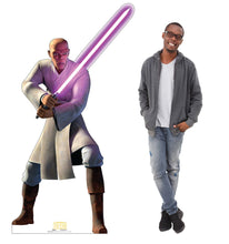 Load image into Gallery viewer, Mace Windu Life - Size Cardboard Cutout - AT TEN Distribution
