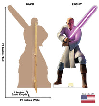 Load image into Gallery viewer, Mace Windu Life - Size Cardboard Cutout - AT TEN Distribution
