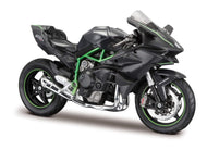 Maisto Kawasaki Ninja H2R Motorbike Build - it - Yourself Die - Cast Model Kit - 1:12 Scale, Assorted Designs and Colours - AT TEN Distribution