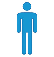 Man Cardboard Cutout - AT TEN Distribution