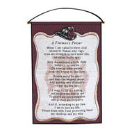 Manual a Fireman's Prayer Woven Wall Hanging, 17 X 25 - Inch - AT TEN Distribution