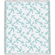 Manual Anchor Navy - 48x60 Ray Throw - AT TEN Distribution