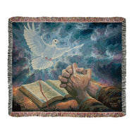 Manual ATAAPR Answered Prayers Woven Throw, 60 - inch Length - AT TEN Distribution