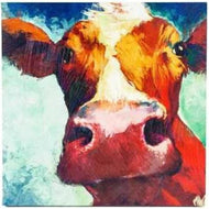 Manual Bossy The Cow Canvas Art - AT TEN Distribution