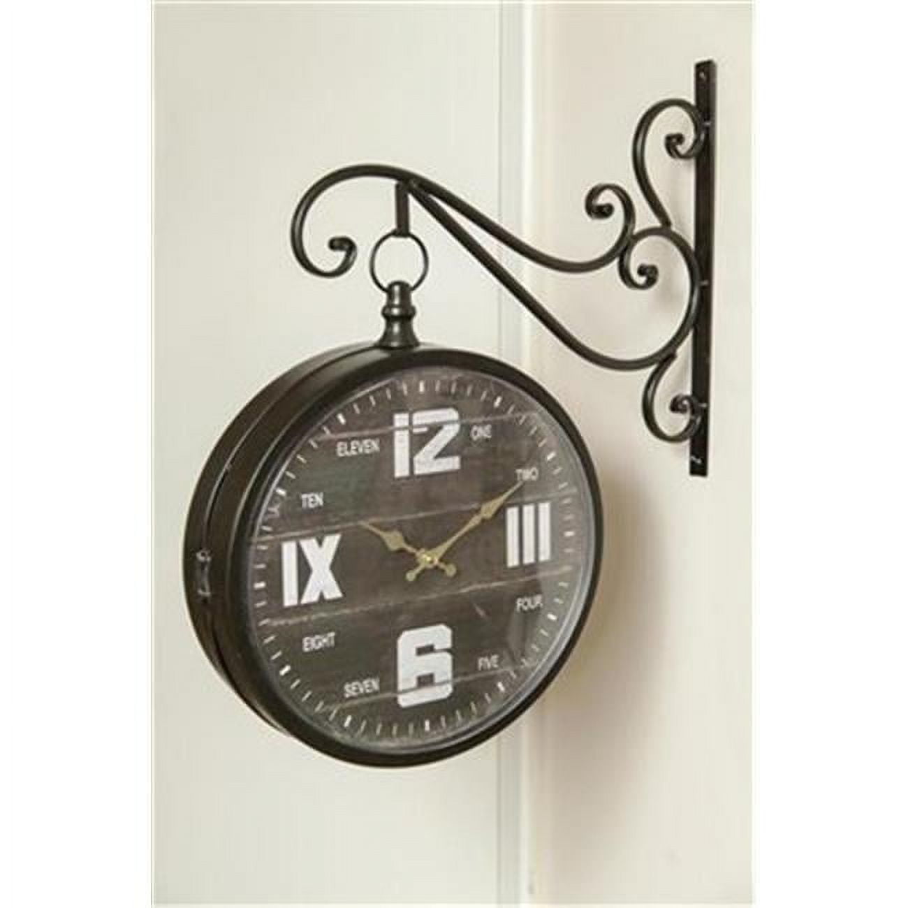 Manual Bracket Wall Clock – AT TEN Distribution