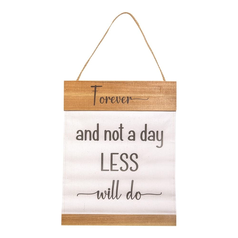 Manual Forever Canvas Wall Decor, 15.75 - inch Height, Home Decoration - AT TEN Distribution
