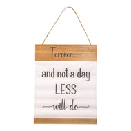 Manual Forever Canvas Wall Decor, 15.75 - inch Height, Home Decoration - AT TEN Distribution