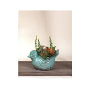 Manual ICIJBF Bird Flower Pot, Ceramic - AT TEN Distribution