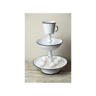 Manual IMFS3T Metal 3 Tier Enamel Tray - AT TEN Distribution