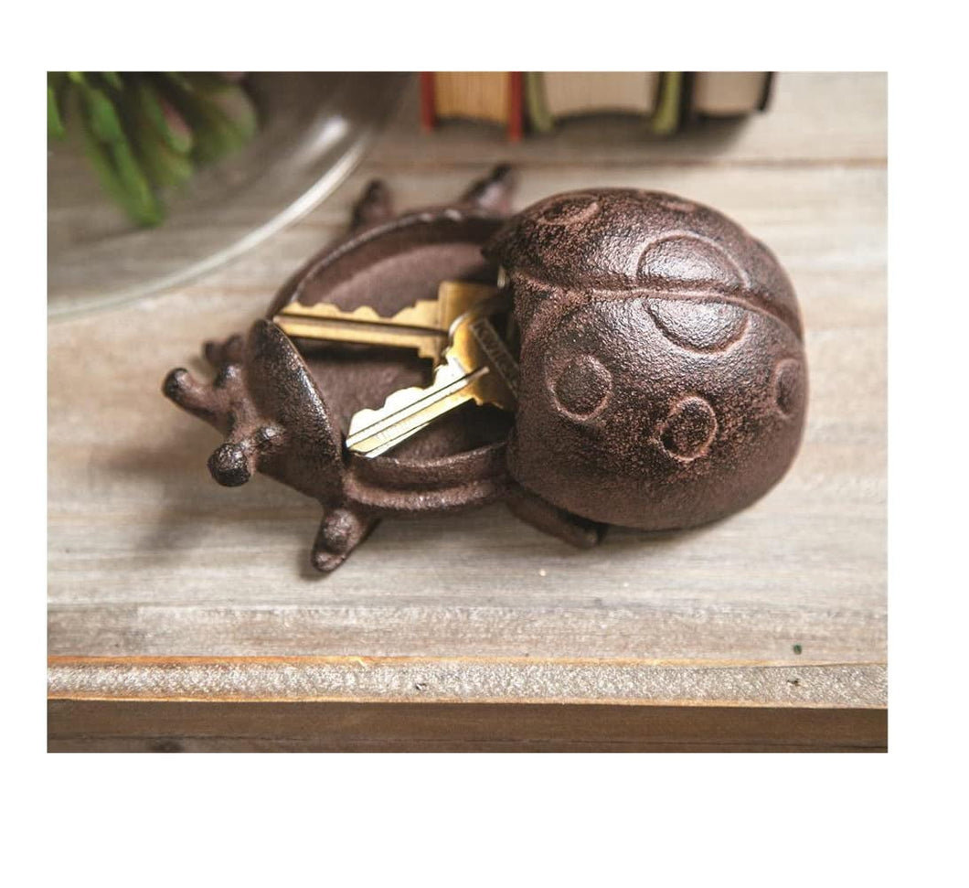 Manual IMKKLB Lady Bug Key Keeper, Set of 2, Cast Iron - AT TEN Distribution